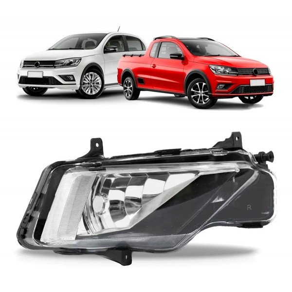 Farol Milha Auxiliar Saveiro G7 Gol Track 2017 2018 2019