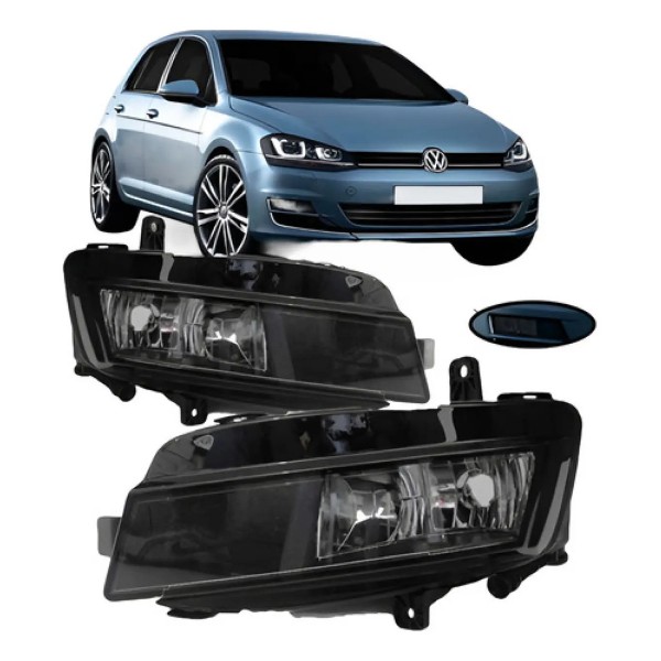 Par Farol Milha Auxiliar Golf 2014  2015  2016  2017