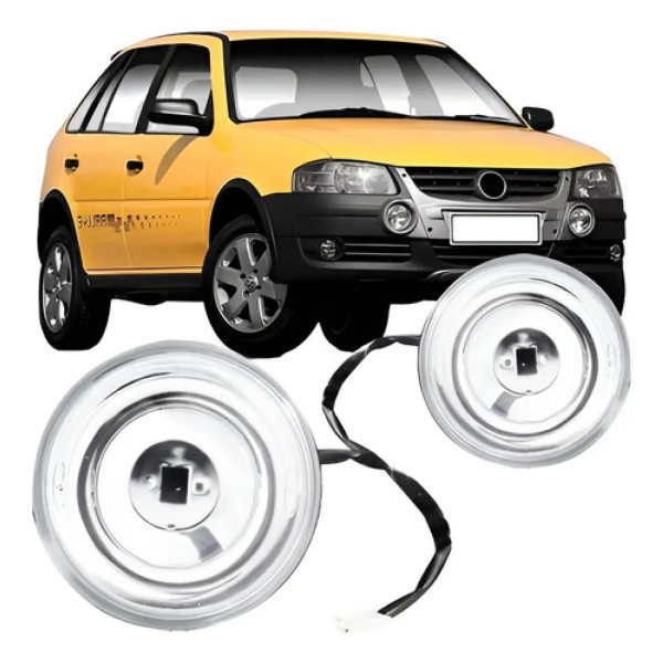Jogo Farol Milha Auxiliar Crossfox 03/2008 Gol Rallye 06/10