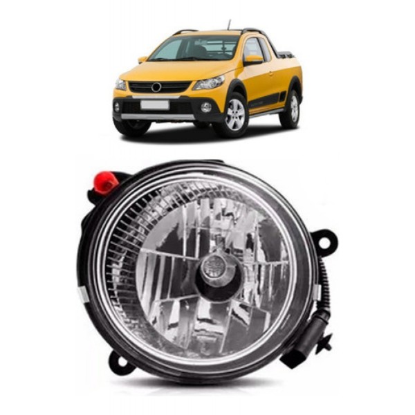 Farol Milha Auxiliar Gol G5 Rallye/saveiro Cross 2009/2012