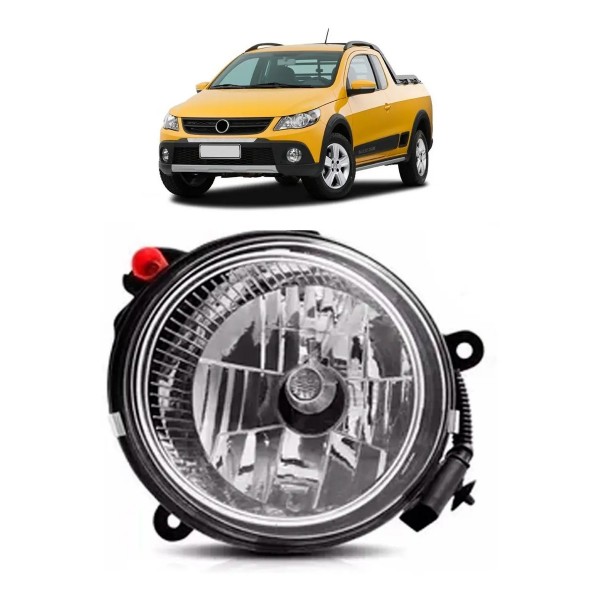 Farol Milha Auxiliar Gol G5 Rallye/saveiro Cross 2009/2012