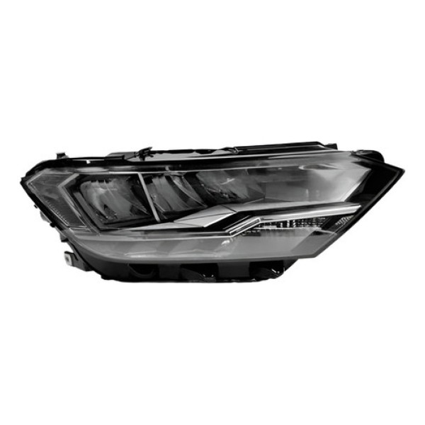 Farol Eletrico Jetta Sedan 2019 A 2022 Tyc C/motor Com Led