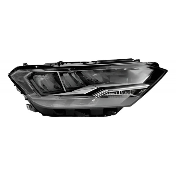 Farol Eletrico Jetta Sedan 2019 A 2022 Tyc C/motor Com Led