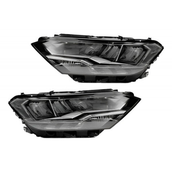 Par Farol Eletrico Jetta Sedan 2019 A 2022  Tyc  Motor E Led