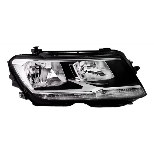 Farol Elétrico Tiguan Comfortline 2017 18 19 20 2021 Com Le