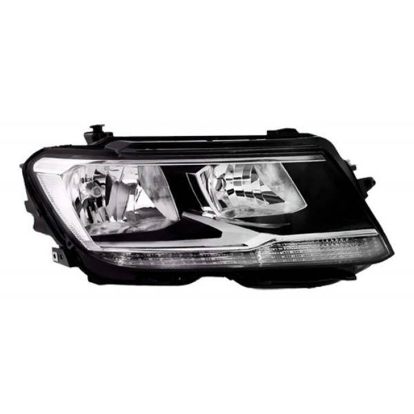 Farol Tiguan 2017 2018 2019 2020 2021 Elétrico Com Led Drl
