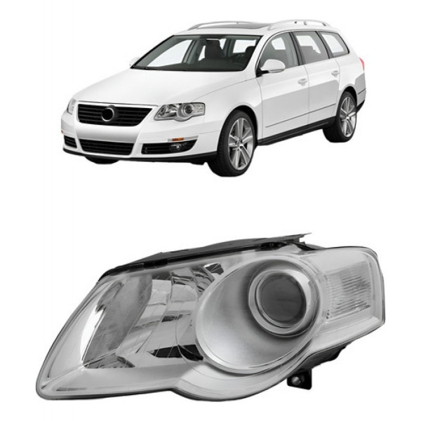 Farol Passat Variant 2006 2007 2008 A 2010 Elétrico S/ Motor