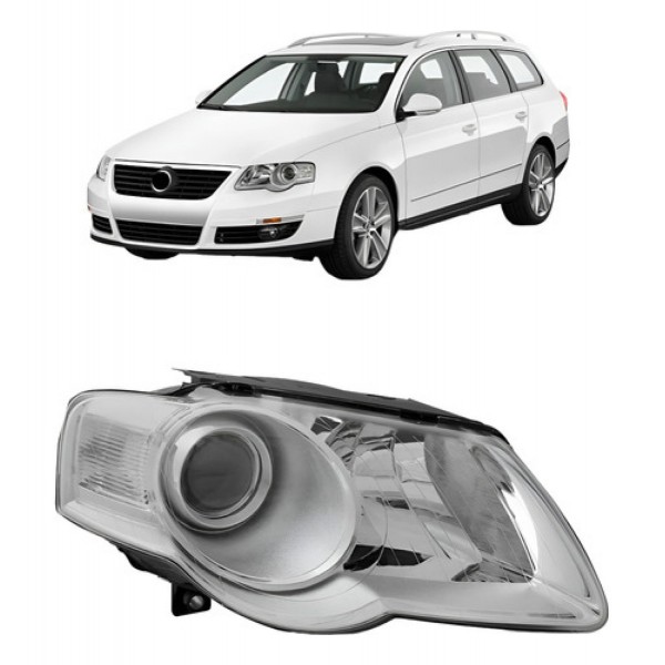 Farol Passat Variant 2006 2007 2008 A 2010 Elétrico S/ Motor