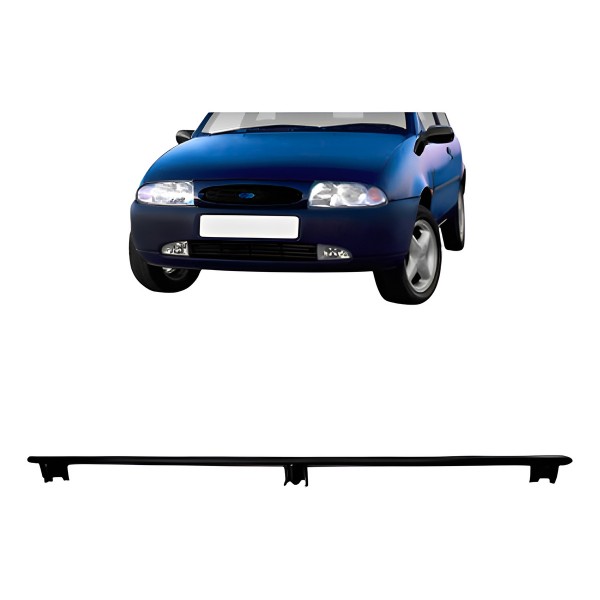 Grade Radiador Fiesta 1994 A 1996 Preto Preto