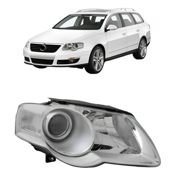 Farol Passat Variant 2006 2007 2008 A 2010 Elétrico S/ Moto