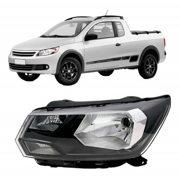 Farol Gol Voyage Saveiro G8 2018 19 20 2022 2023foco Simples
