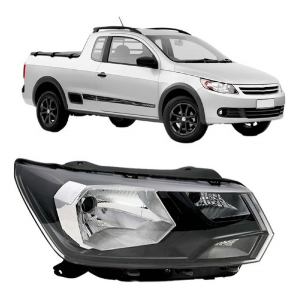 Farol Gol Voyage Saveiro G8 2018 19 20 2022 2023foco Simples