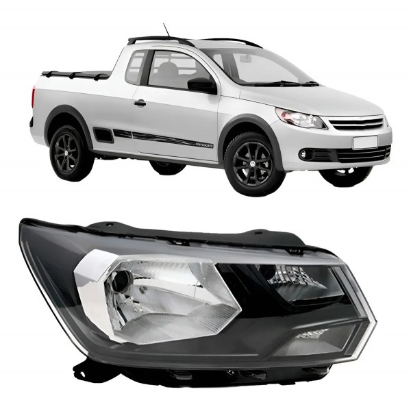 Farol Foco Simples Saveiro G8 2018 2019 2020 2022