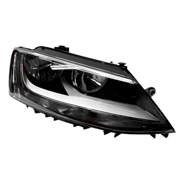 Farol Jetta 2016 2017 2018 Manual Com Led Modelo Original