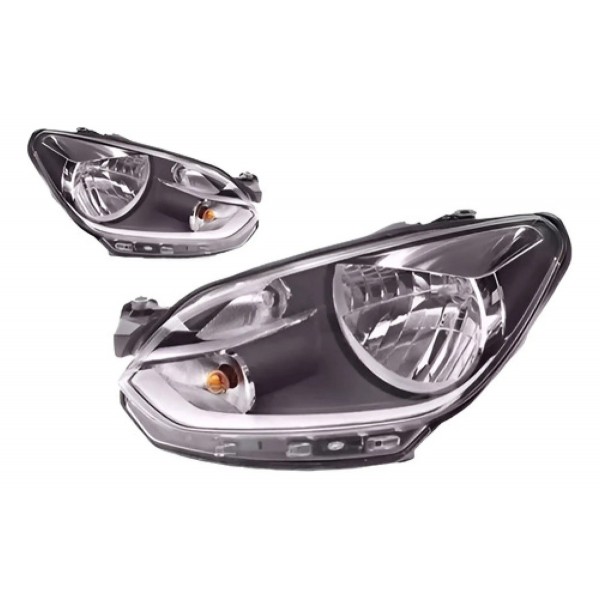 Par Farol Up 2014 2015 2016 Friso Cinza Manual/ Elétrico
