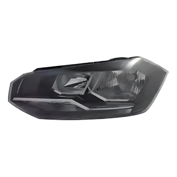 Farol Polo/virtus 2018 2019 Friso Cromado Com Meia Luz