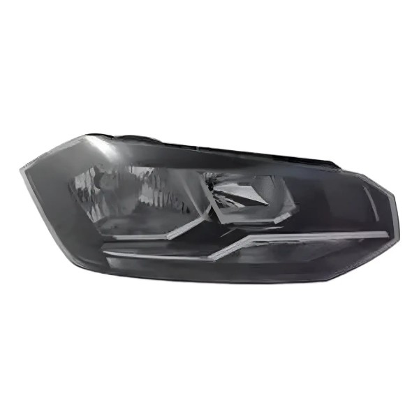 Farol Polo/virtus 2018 2019 Friso Cromado Com Meia Luz