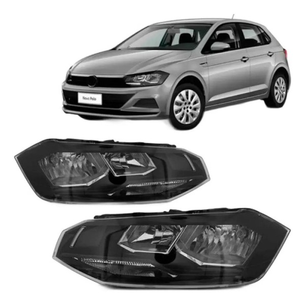 Par Farol Polo 2018 A 2019 Manual Friso Preto