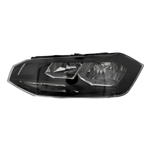 Par Farol Vw Polo / Virtus 2018 A 2019 Manual Friso Preto