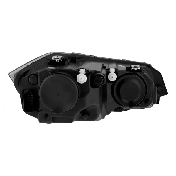 Farol Vw Virtus 2018 A 2019 Manual Friso Preto