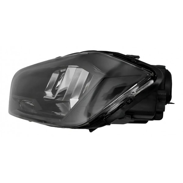 Farol Vw Virtus 2018 A 2019 Manual Friso Preto