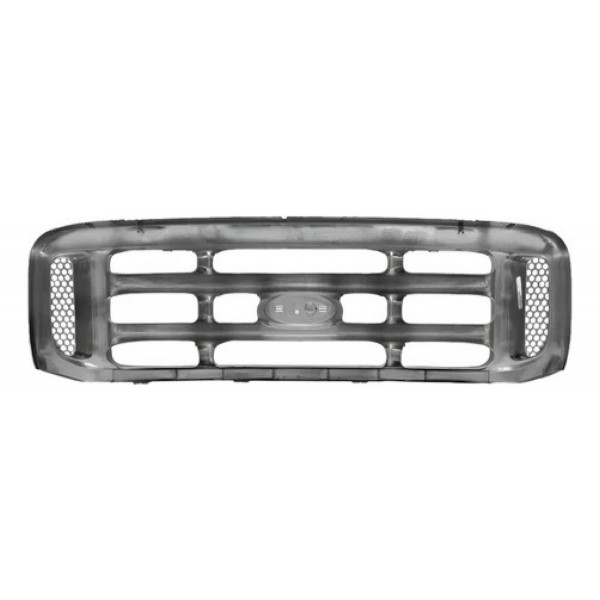 Grade Central Para Ford F250 1999 A 2005 Moldura Cromada