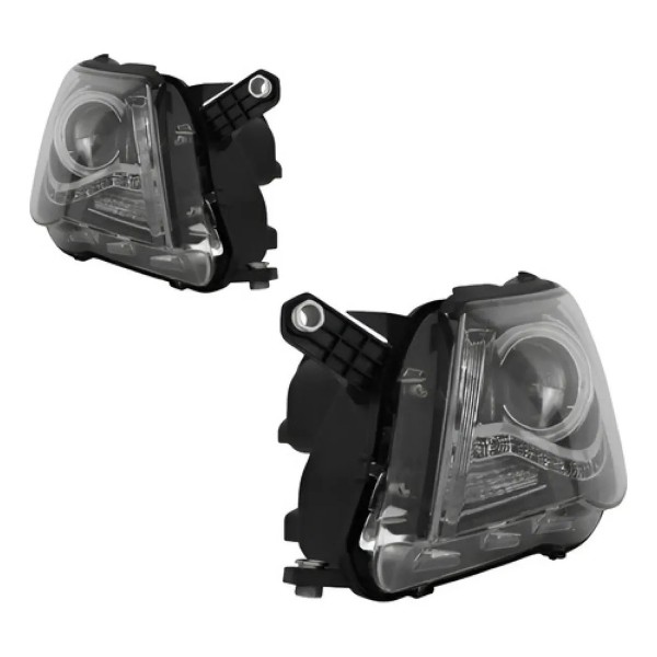 Par Farol Tiguan 2009 2010 2011 Com Led E Projetor