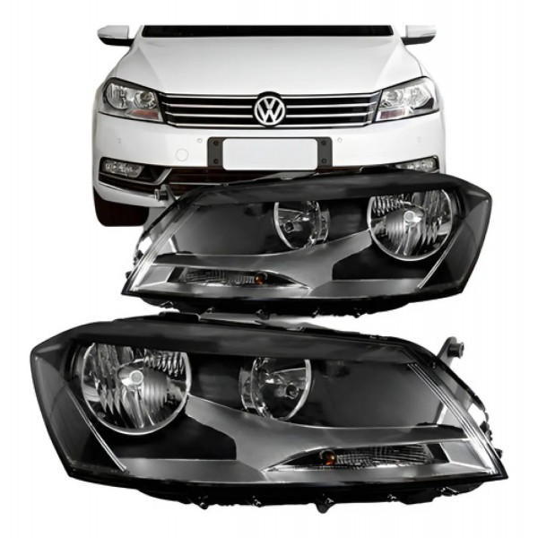 Par Farol Passat 2011 2012 2013 2014 Hatch E Sedan Eletrico.