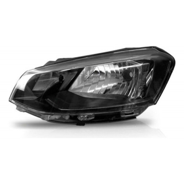 Farol Gol G7 2016 A 2018 Manual Foco Simples Friso Preto
