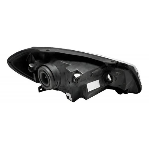 Par Farol Gol G7 2016 2017 2018 Foco Simples Friso Preto.