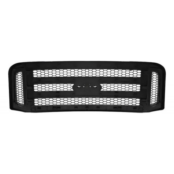 Grade Radiador Ford F250 2006 A 2011 Preta P/ Pintura