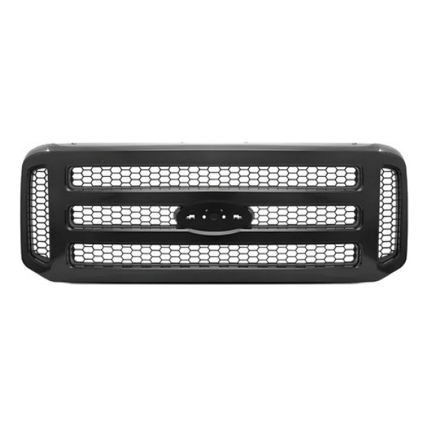 Grade Radiador Ford F250 2006 A 2011 Preta P/ Pintura