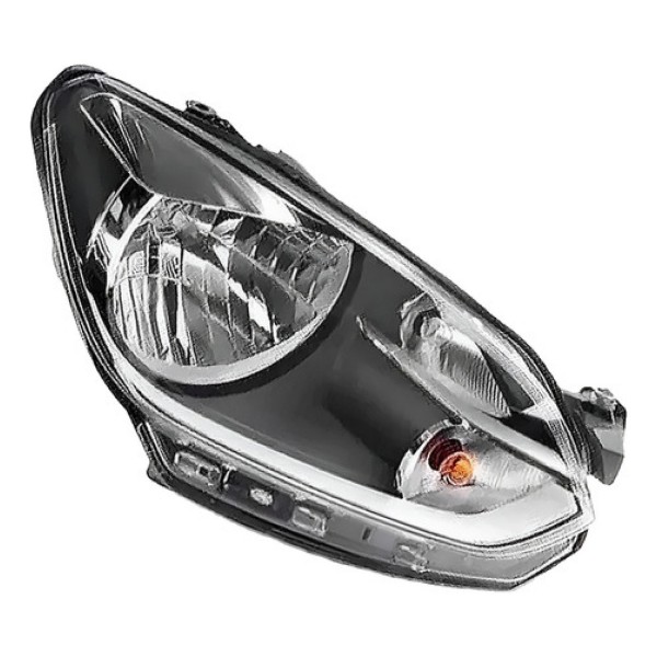 Farol Up 2014 A 2016 Manual/eletrico Friso Cinza C/ Garantia