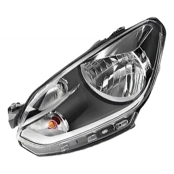 Farol Up 2014 A 2016 Manual/eletrico Friso Cinza C/ Garantia