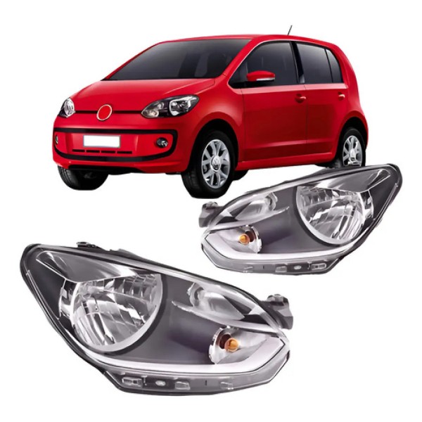 Par Farol Up 2014 2015 16 Manual/elétrico Friso Cinza Ofert