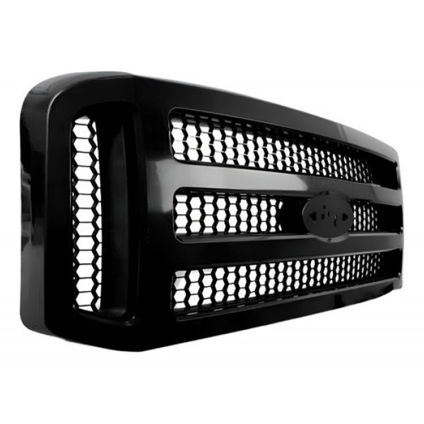 Grade Central Para Ford F250 2006 2007 2008 A 2012 Preto