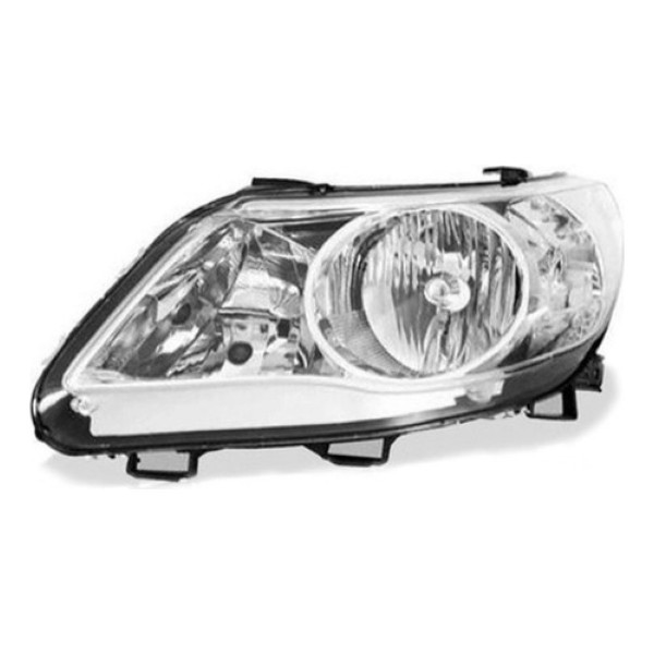 Farol Gol G5 2009 A 2012 Foco Duplo Cromado