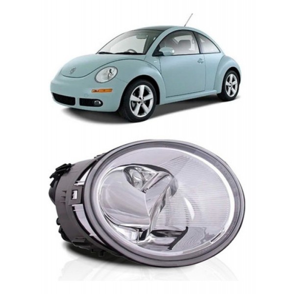 Farol New Beetle 1998 99 00 01 02/2005 Eletrico Sem Motor