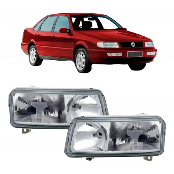 Par Farol Passat 1993 1994 1995 1996 Foco Duplo Com Garantia