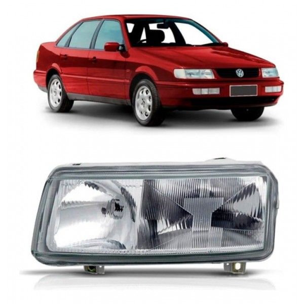 Farol Passat 1993 1994 1995 1996 Foco Duplo Modelo Original