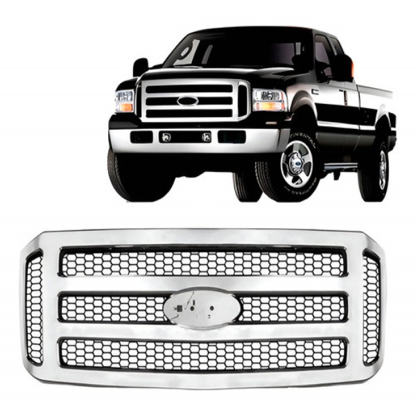 Grade  F250 2006 Ate 2012 Cromado