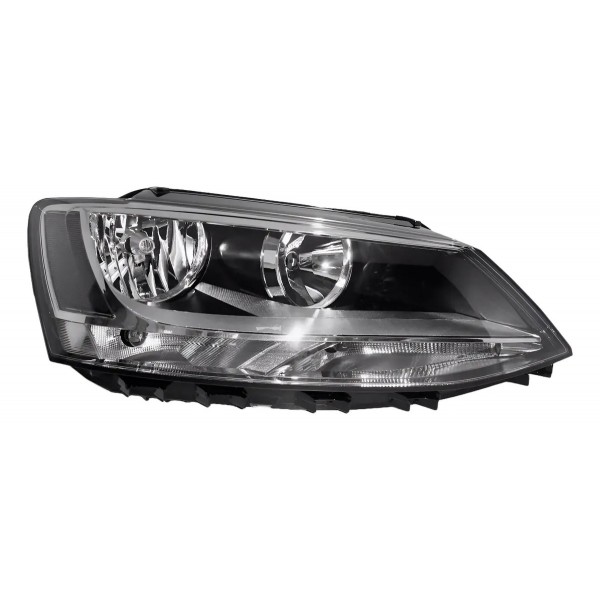 Par Farol Jetta 2011 2012 2013 Mascara Negra Tyc Ambos Lados