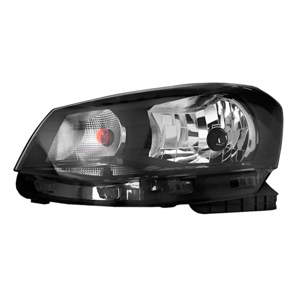 Farol Gol G6 2013 2014 2015 2016 Foco Simples Mascara Negra