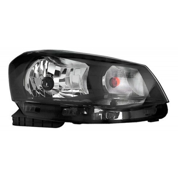 Farol Gol G6 2013 2014 2015 2016 Foco Simples Mascara Negra