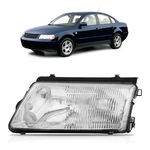 Farol Passat 1997 1998 1999 2000 Eletrico C/auxiliar
