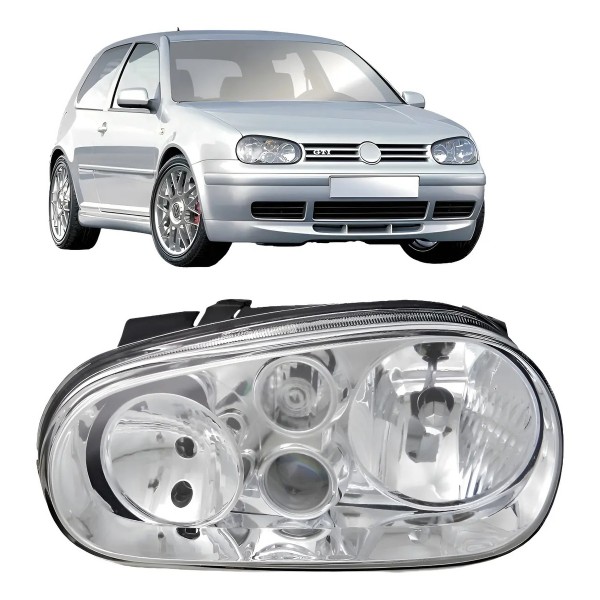 Farol Golf Gti 98 99 00 01 02 2003 2004 2005 2006 Com Milha