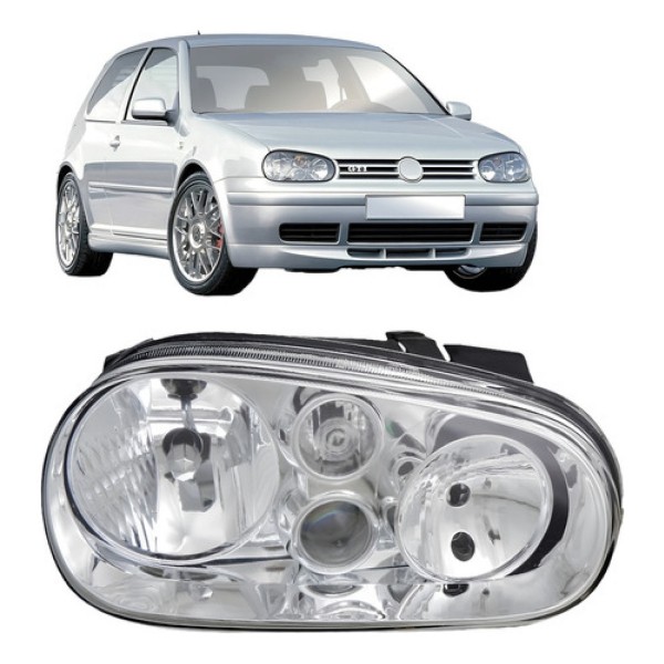 Farol Golf Gti 98 99 00 01 02 2003 2004 2005 2006 Com Milha