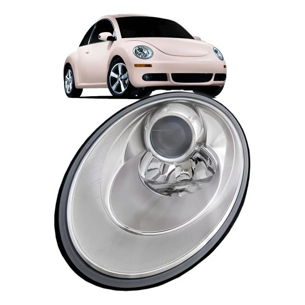 Farol New Beetle 2007 A 2012 Eletrico Sem Motor