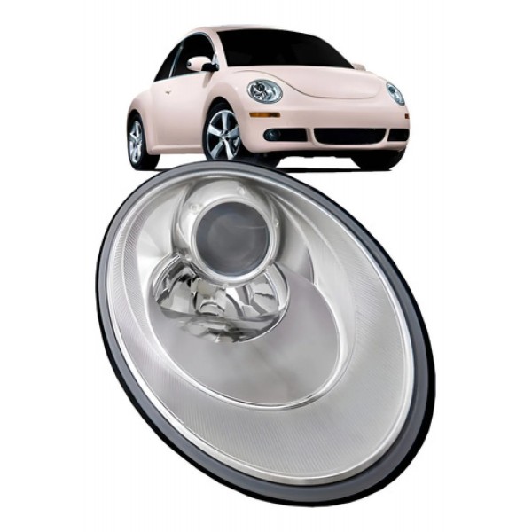 Farol New Beetle 2007 A 2012 Eletrico Sem Motor