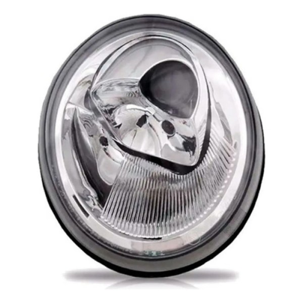 Farol Dianteiro New Beetle 1998 A 2005 Cromado Mega Desconto